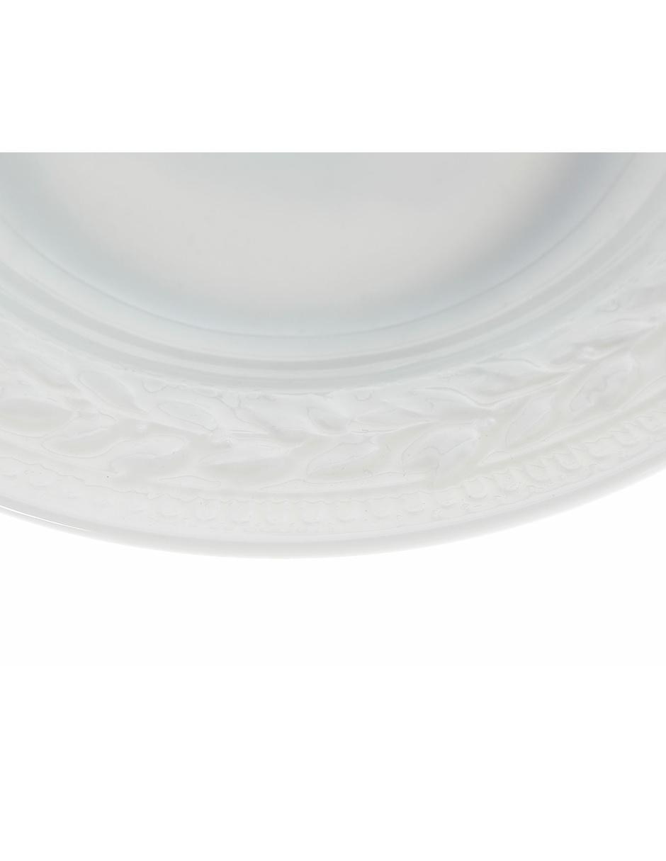 Plato para sopa de porcelana 3