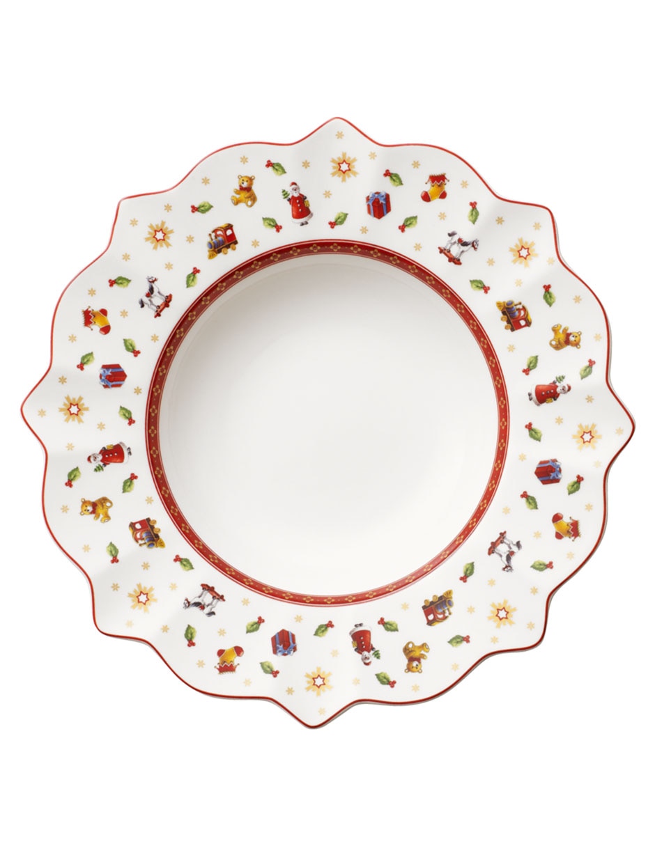 Plato hondo Toy's Delight de porcelana