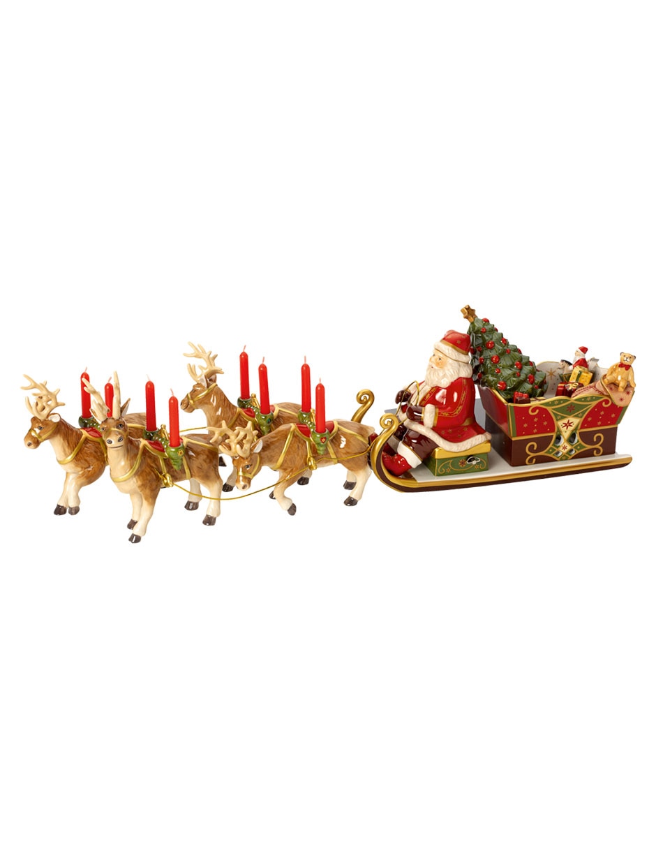 Figura decorativa navideña Christmas Toys de porcelana Figura decorativa navideña Christmas Toys de porcelana