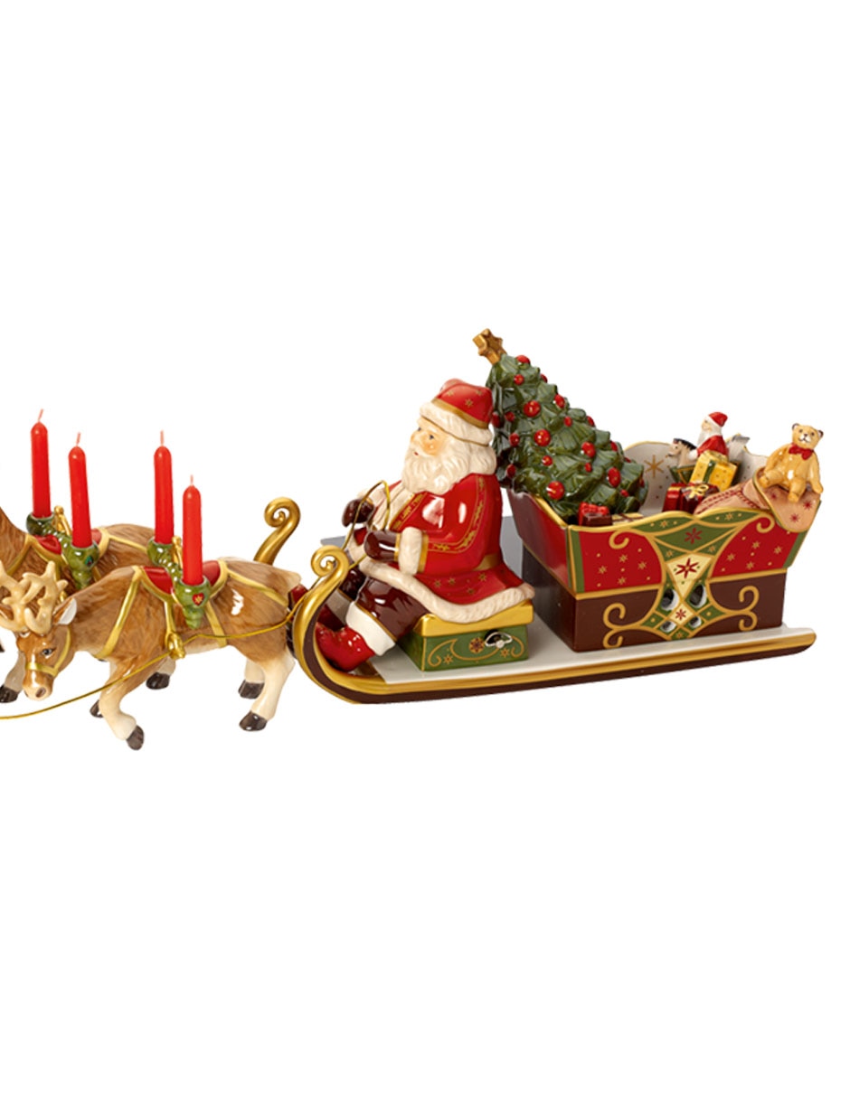 Figura decorativa navideña Christmas Toys de porcelana 2