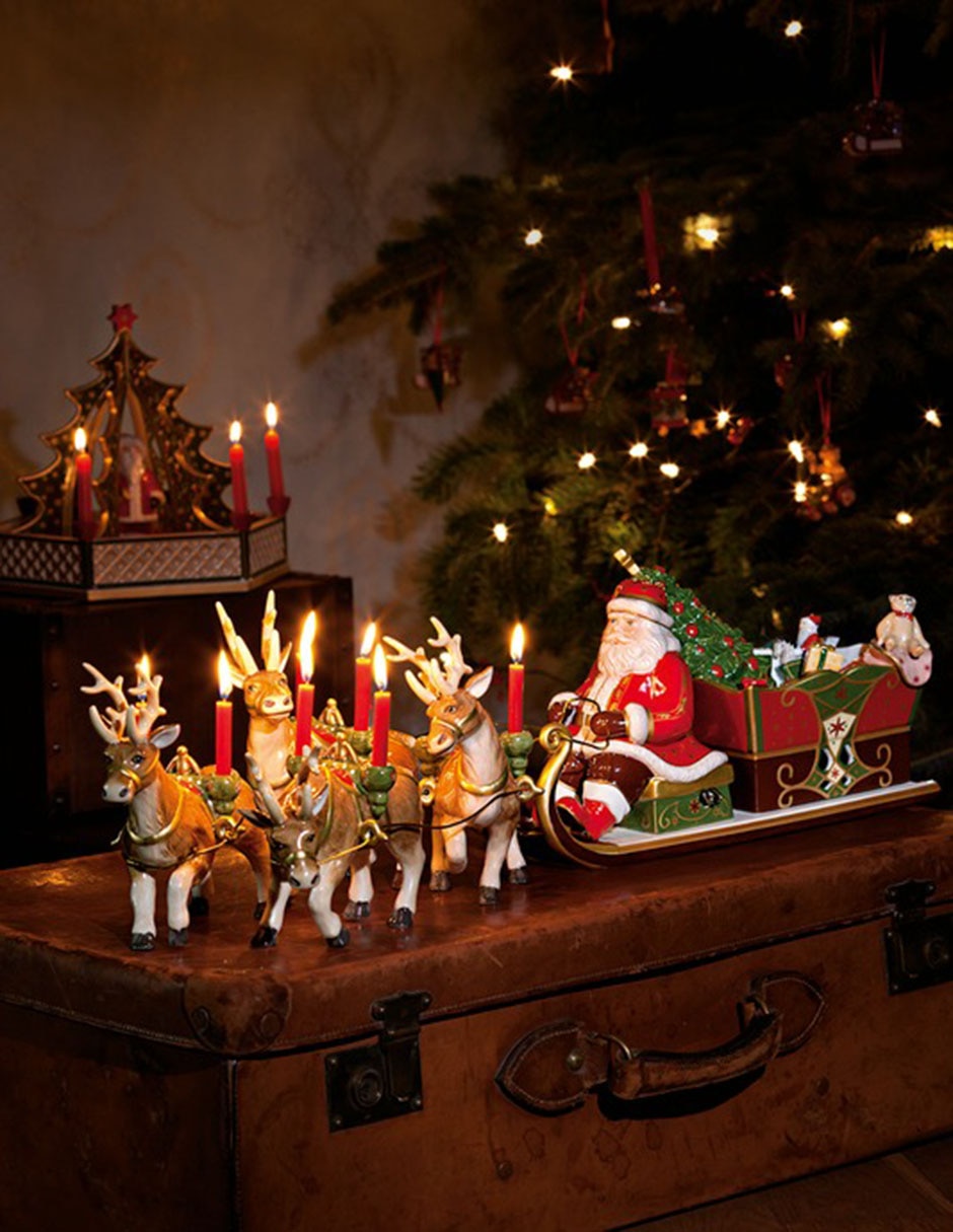Figura decorativa navideña Christmas Toys de porcelana 5