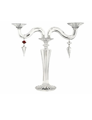 Candelabro de cristal Baccarat