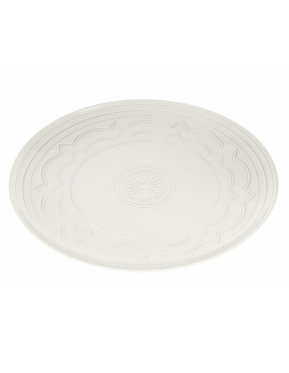 Plato Base Blanco