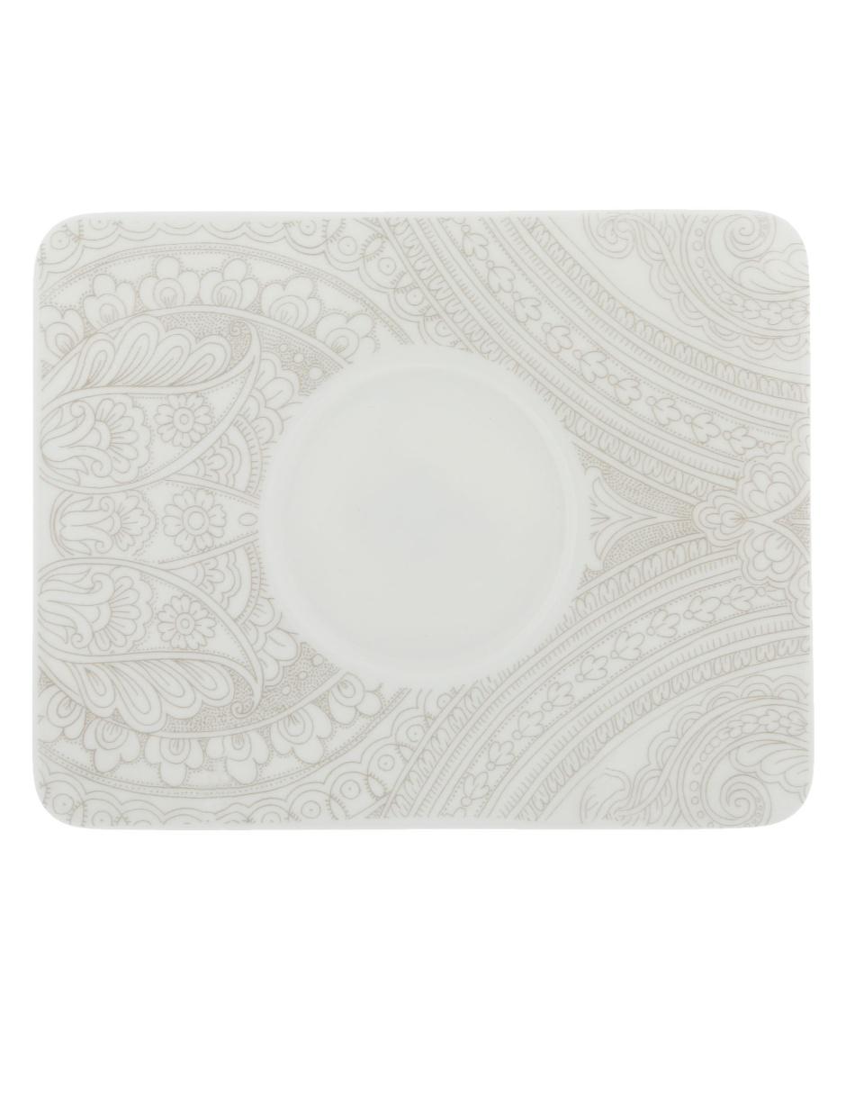 Plato Quinsal Garden de porcelana