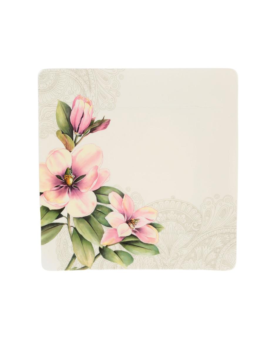 Plato Quinsal Garden de porcelana