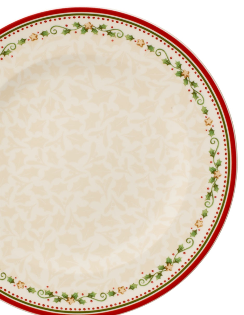 Platón navideño Villeroy & Boch Falling Star de porcelana 3