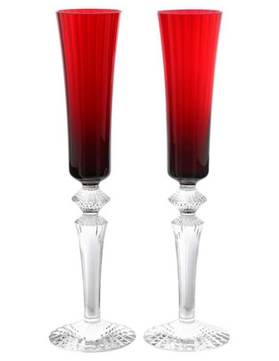 Copa para vino Baccarat de cristal 2 piezas