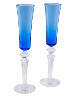 Copa flauta Baccarat de cristal 2 piezas