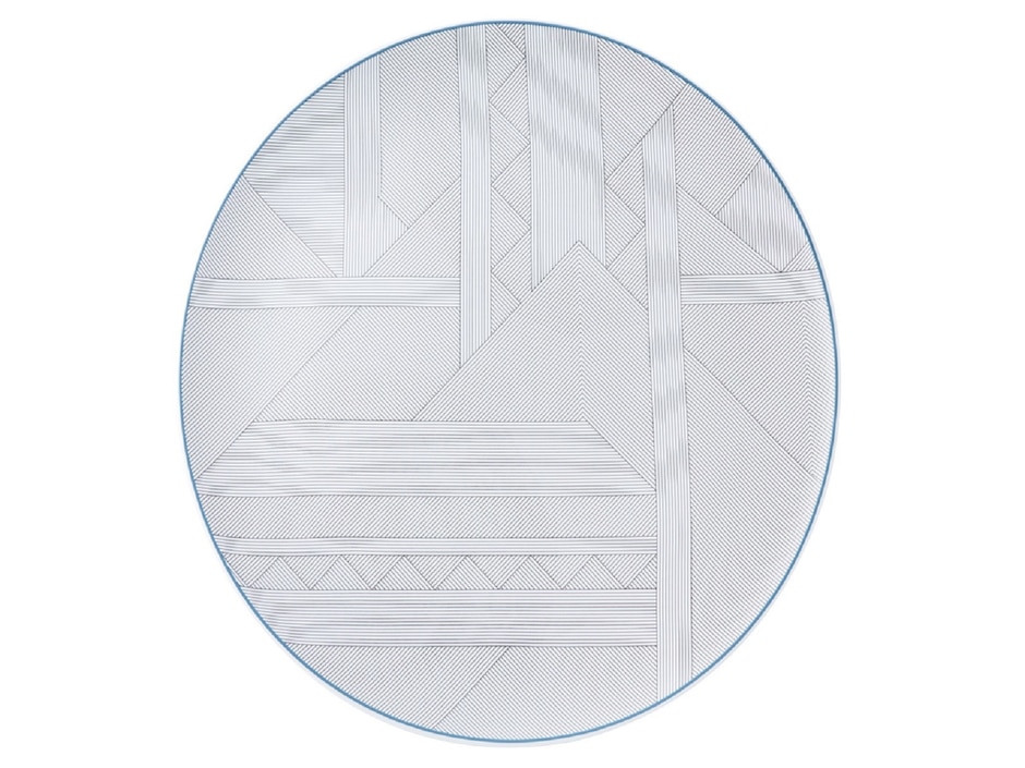 Plato base de porcelana Plato base de porcelana