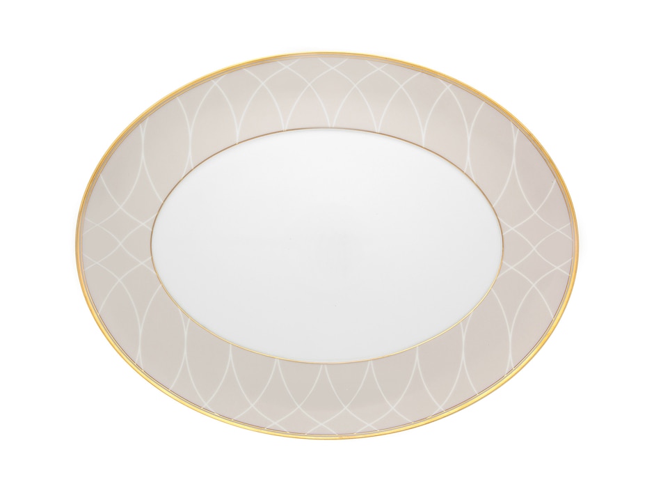 Platón de porcelana