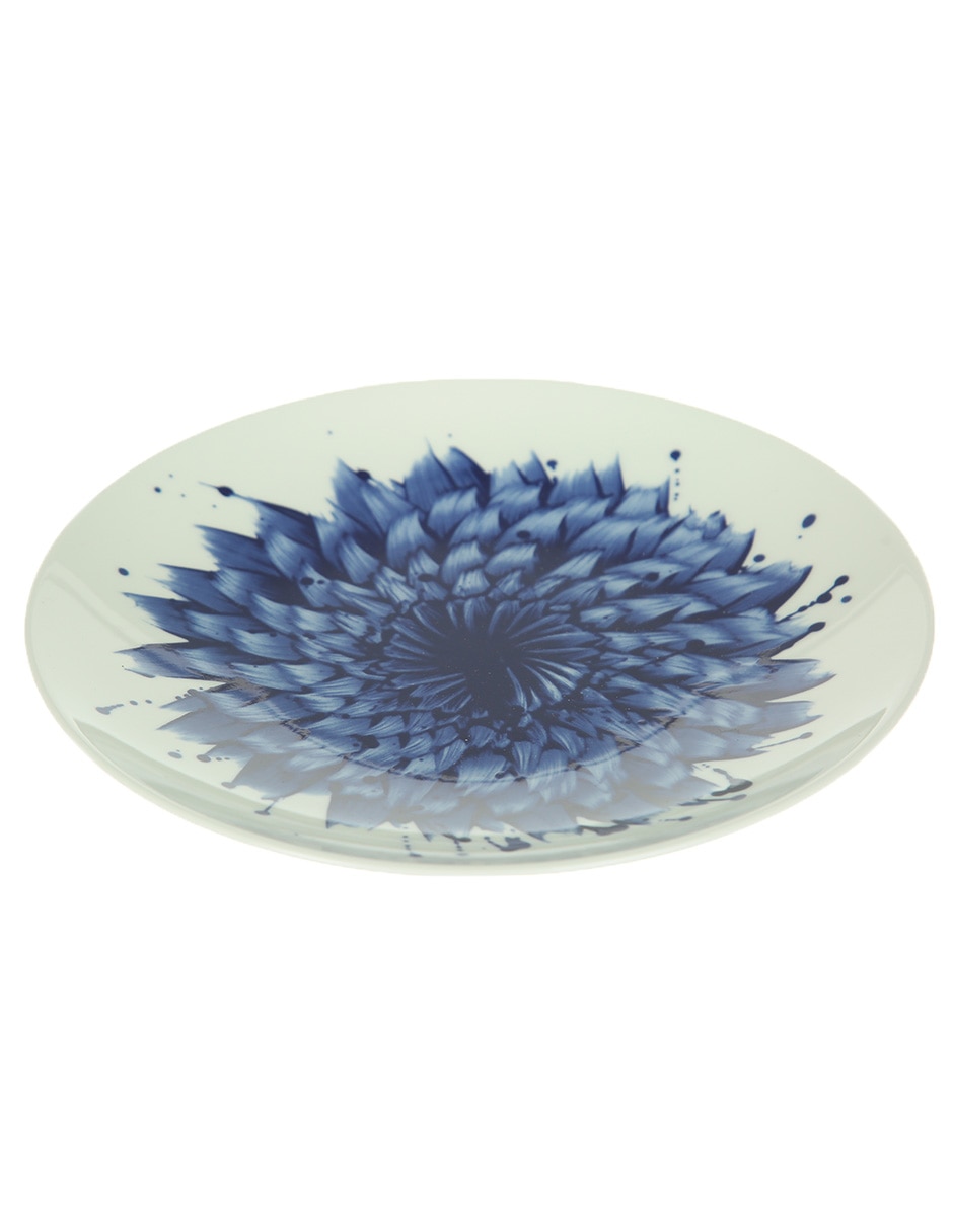Set platos Coupe In Bloom de porcelana 6 piezas