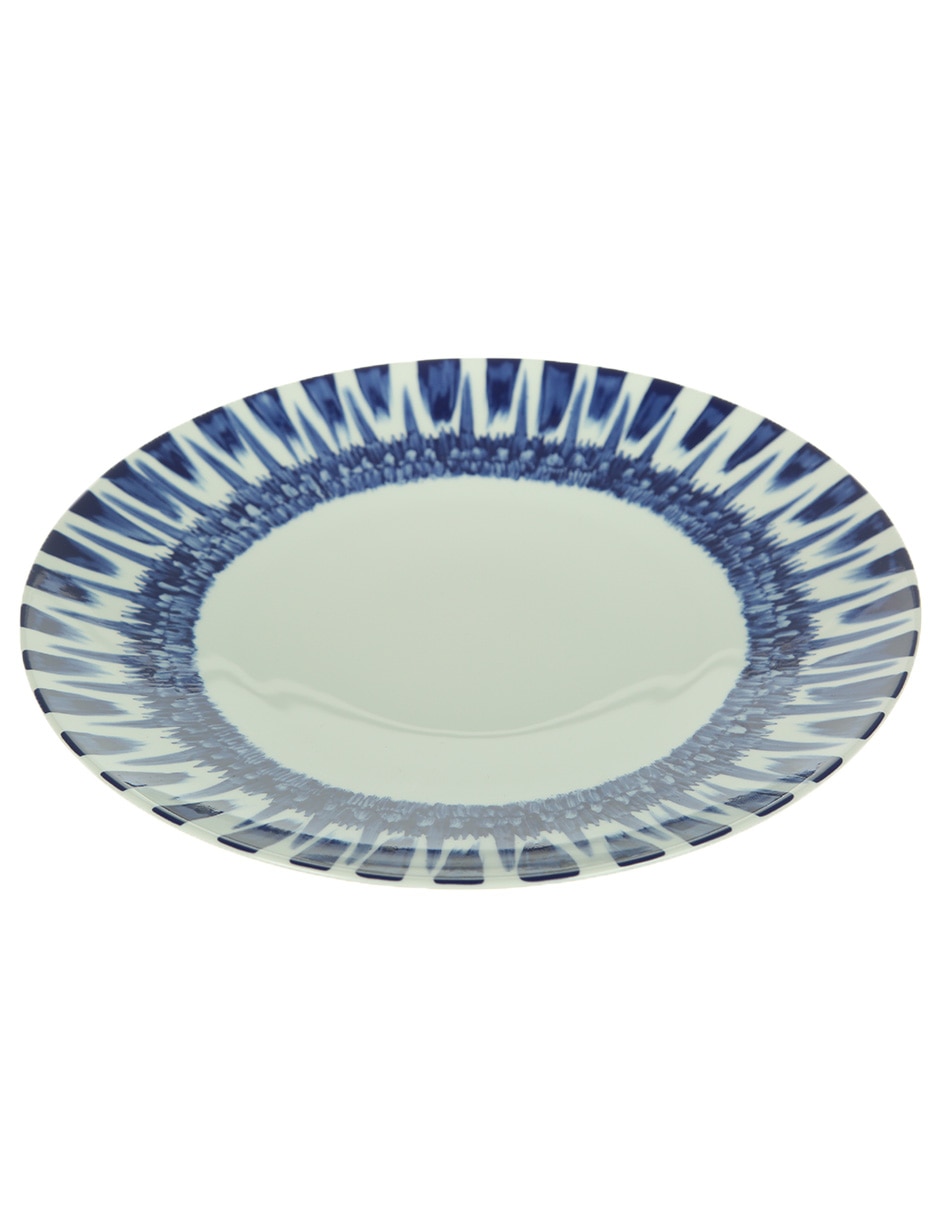 Plato trinche Coupe In Bloom de porcelana Plato trinche Coupe In Bloom de porcelana
