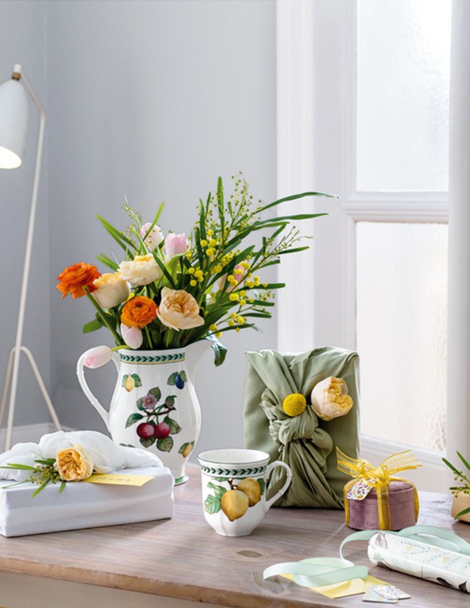 Jarra de porcelana och French Garden 2
