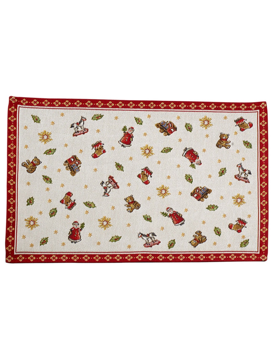 Mantel rectangular de algodón villeroy & boch toy's d light