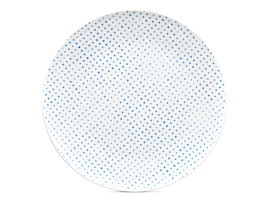 Plato trinche Hammock Azul de porcelana Plato trinche Hammock Azul de porcelana