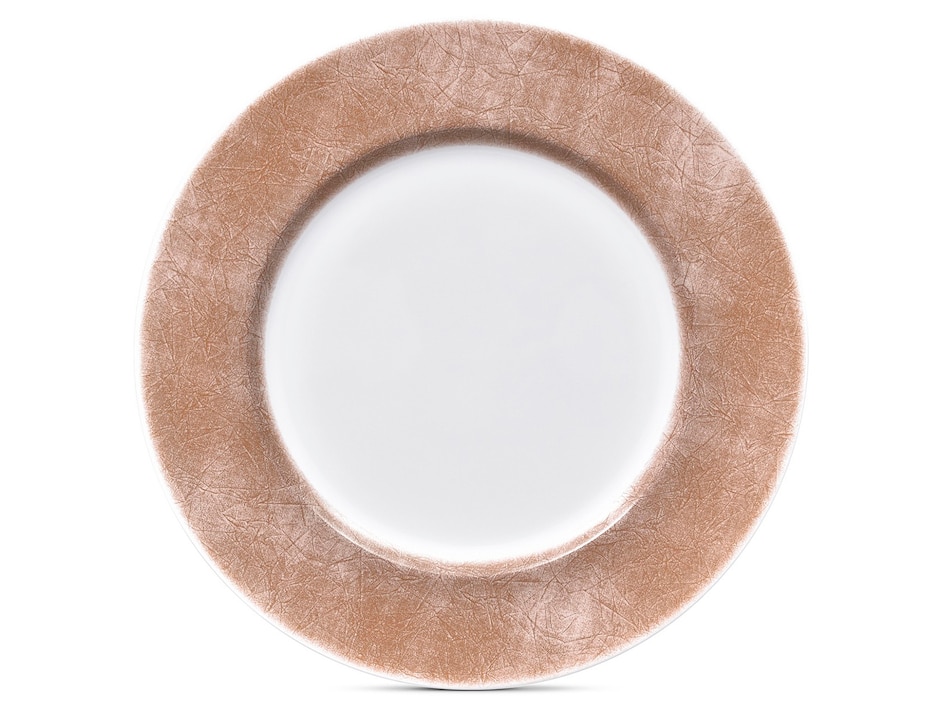 Plato base de porcelana