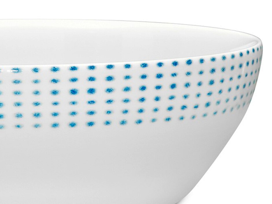 Ensaladera Hammock azul de porcelana 2
