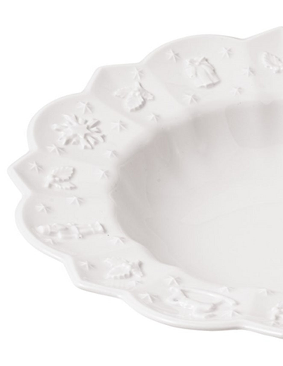 Plato sopa de porcelana