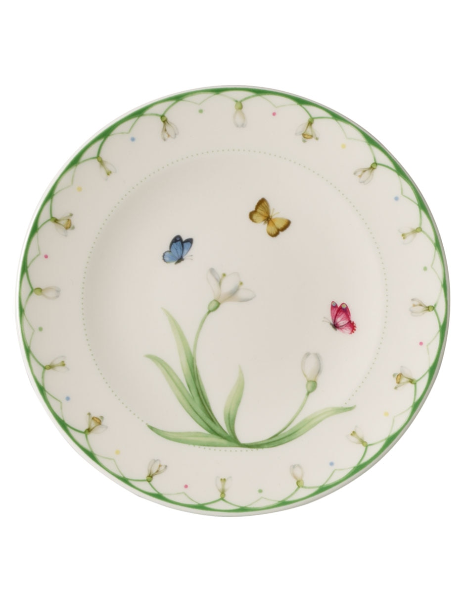 Plato pan de porcelana
