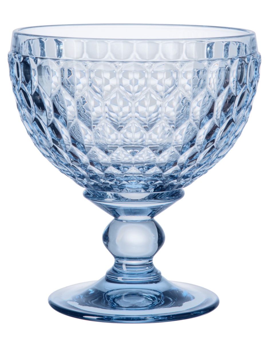 Set de copas para champán de cristal
