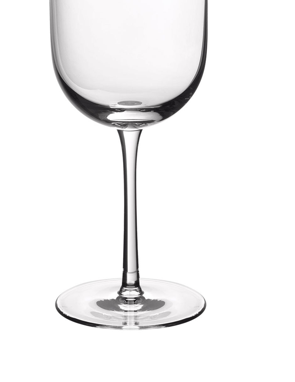 Set de copas para vino de cristal 4 piezas