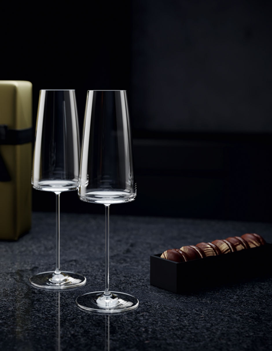 Set de copas para vino Villeroy & B de cristal 2 piezas 2