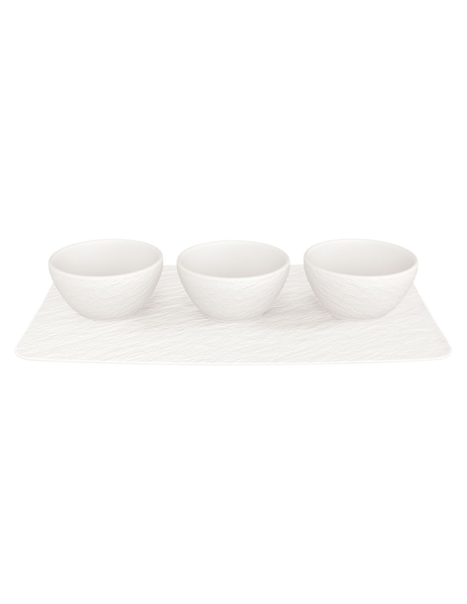 Set bowl 4 piezas de porcelana Set bowl 4 piezas de porcelana