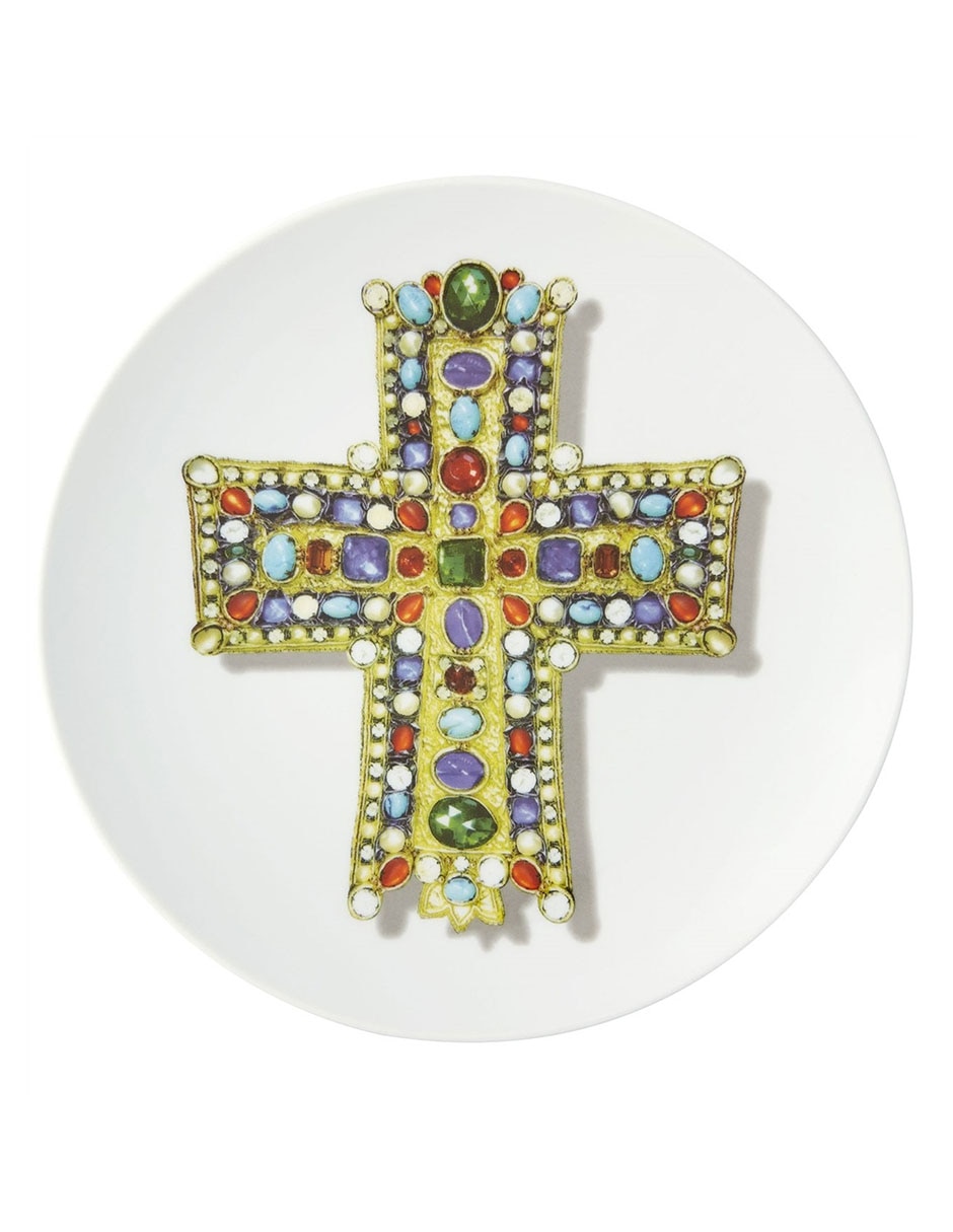 Plato postre Lacroix de porcelana 1