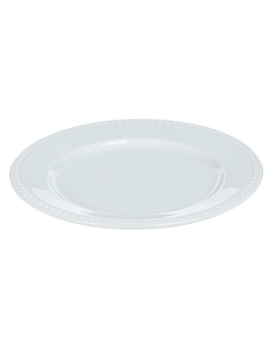 Plato pan Perla de porcelana