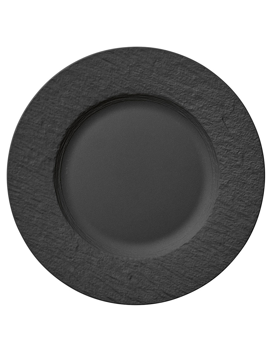 Plato trinche Manufacture Rock de porcelana