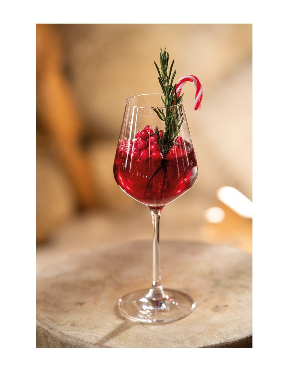 Set de copas para vino tinto och Toys d light de cristal