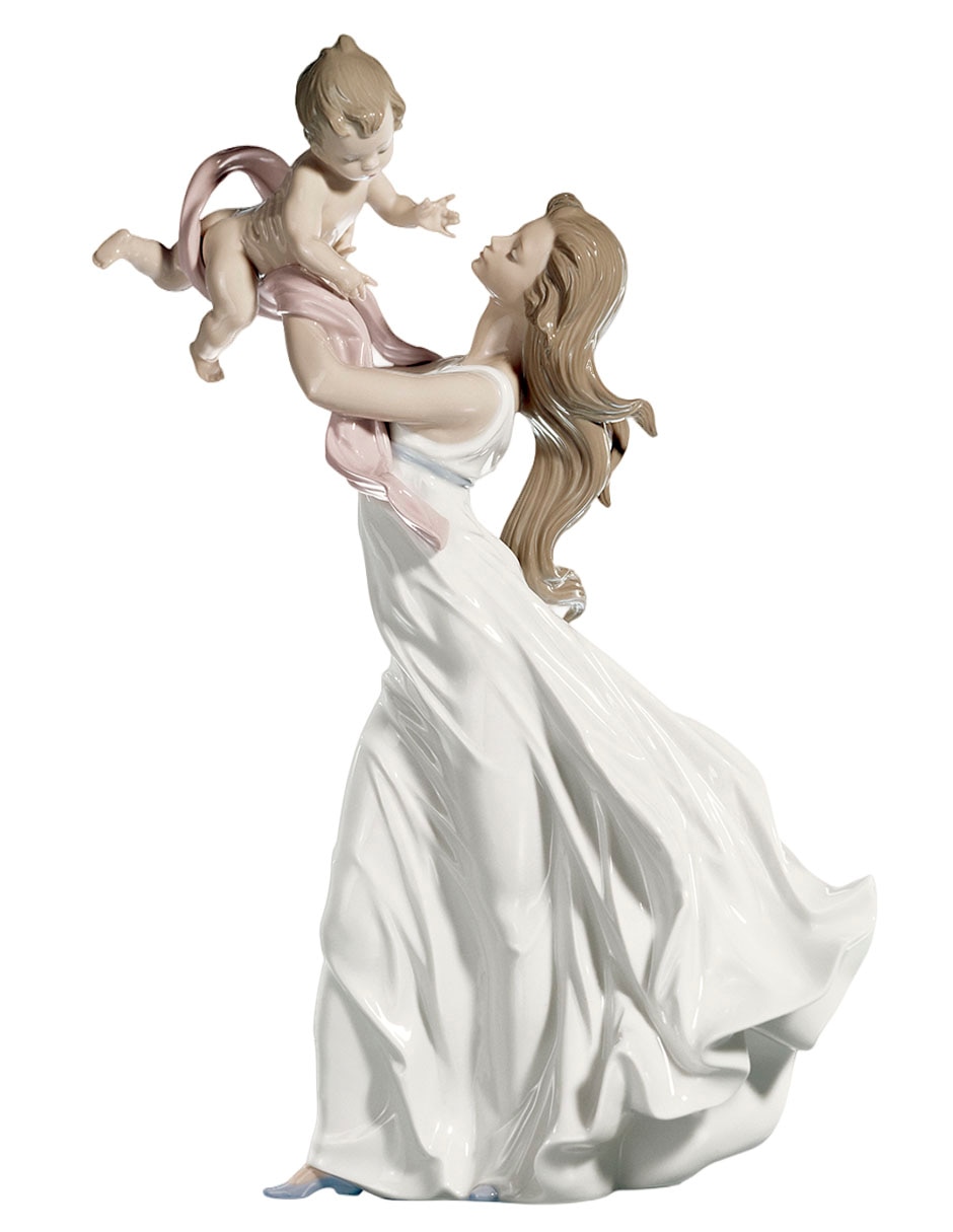 Escultura de porcelana