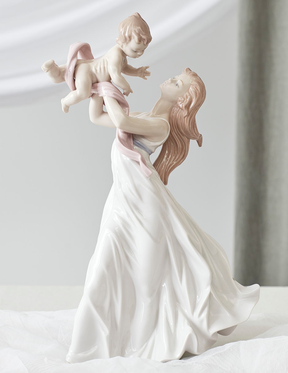 Escultura de porcelana