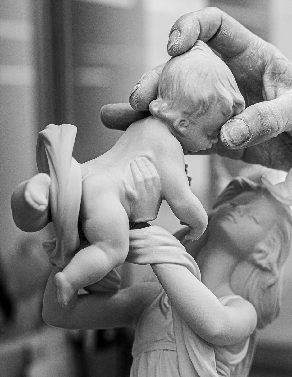 Escultura de porcelana 6