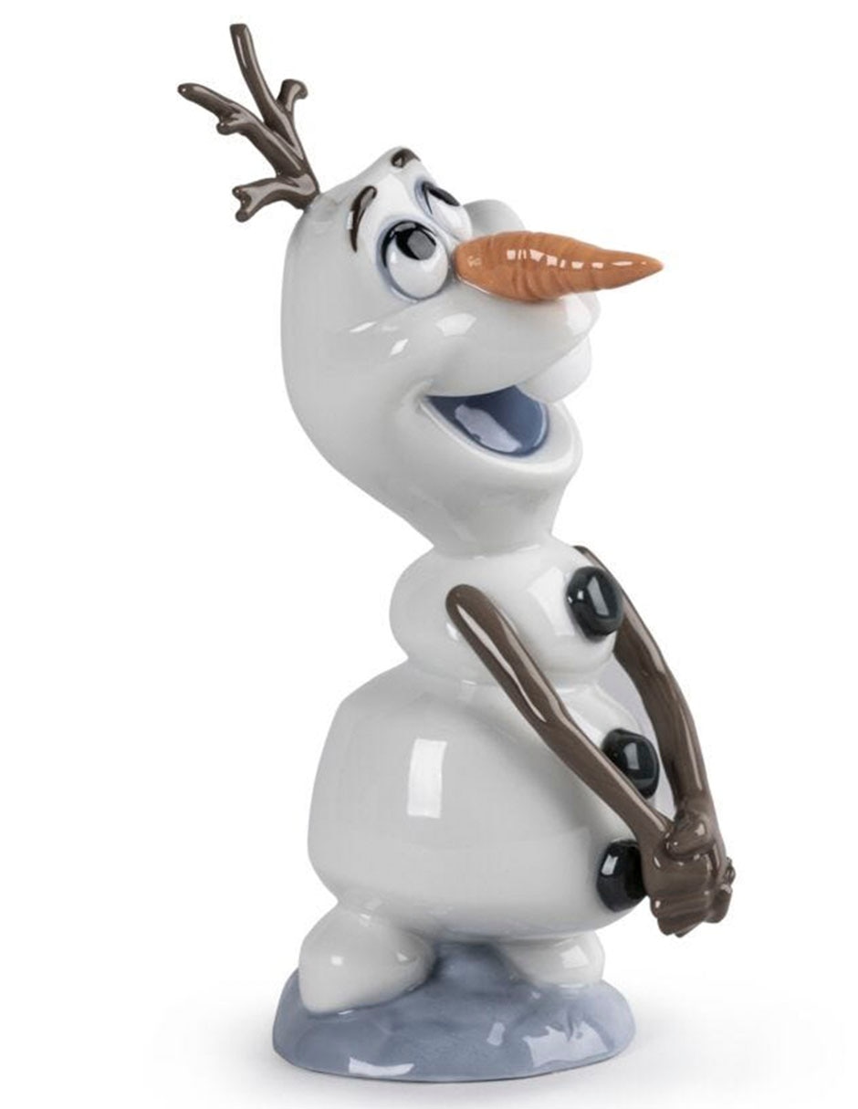 Escultura lladró olaf de porcelana