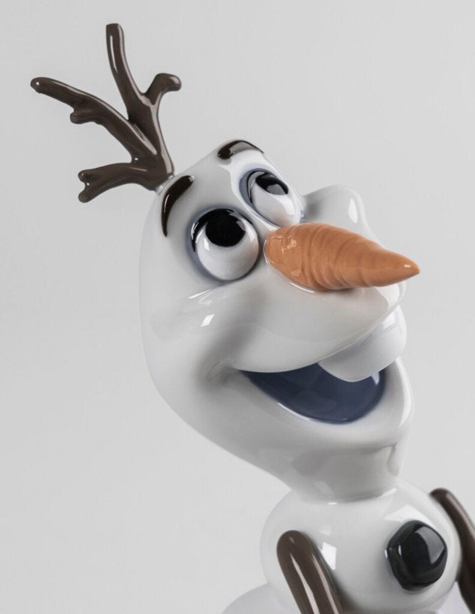 Escultura lladró olaf de porcelana