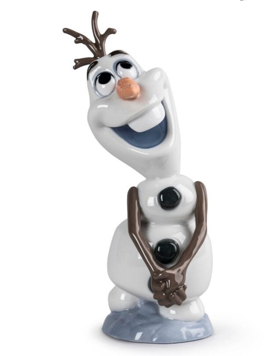 Escultura lladró olaf de porcelana