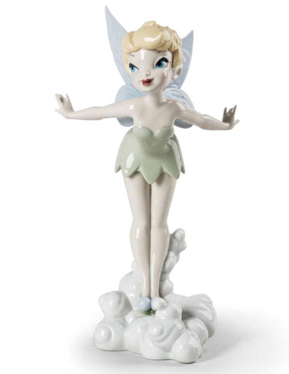 Escultura lladró tinker bell de porcelana
