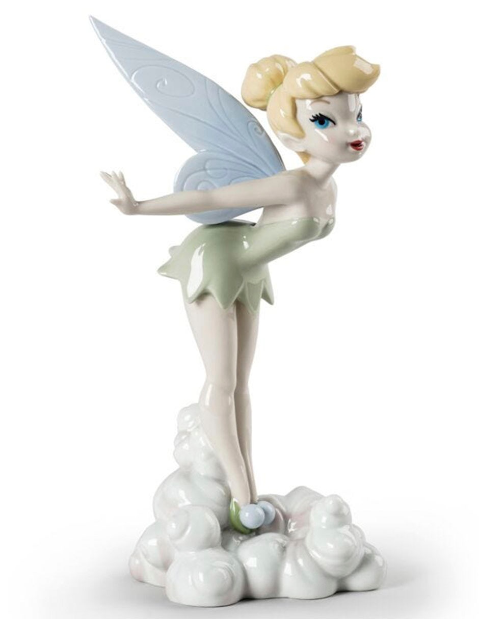 Escultura lladró tinker bell de porcelana