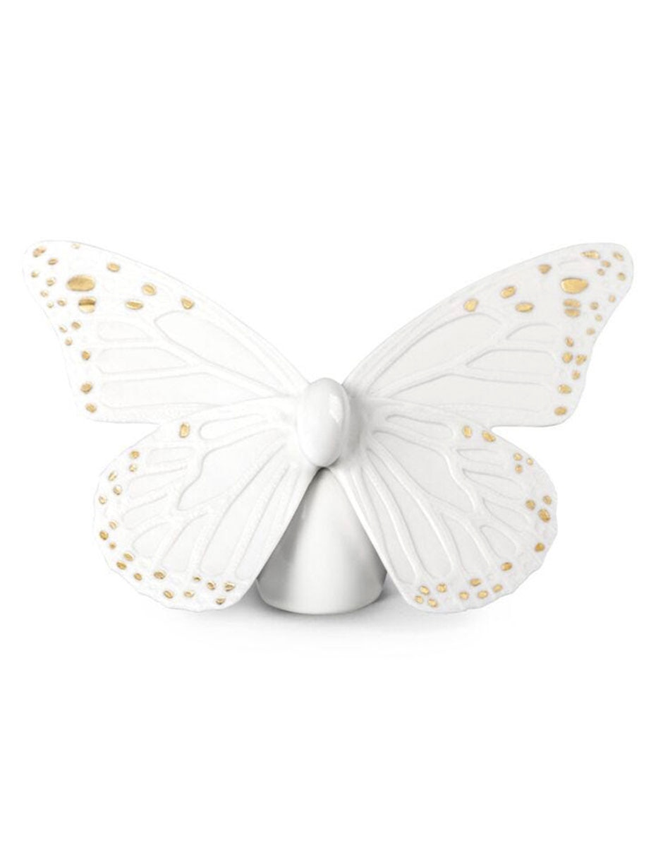 Escultura lladró butterfly de porcelana