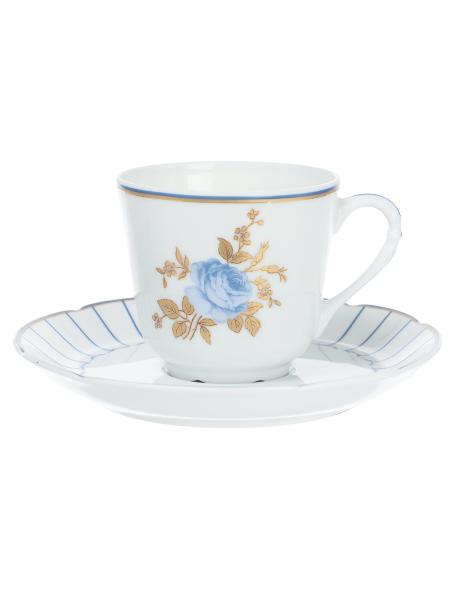 Taza terno Espresso Brocante 2 piezas