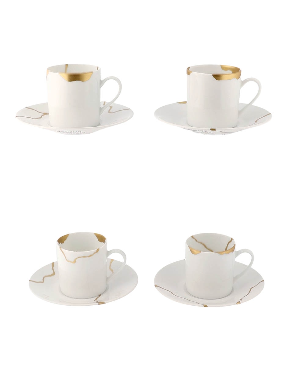Set de tazas espresso Kintsugi 12 piezas Set de tazas espresso Kintsugi 12 piezas