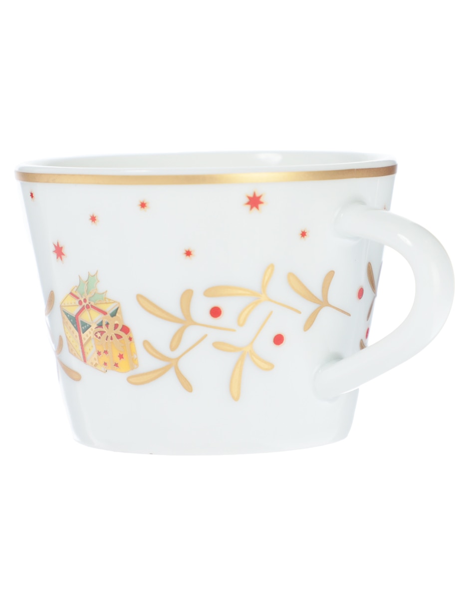 Taza terno Espresso Noel 2 piezas 5