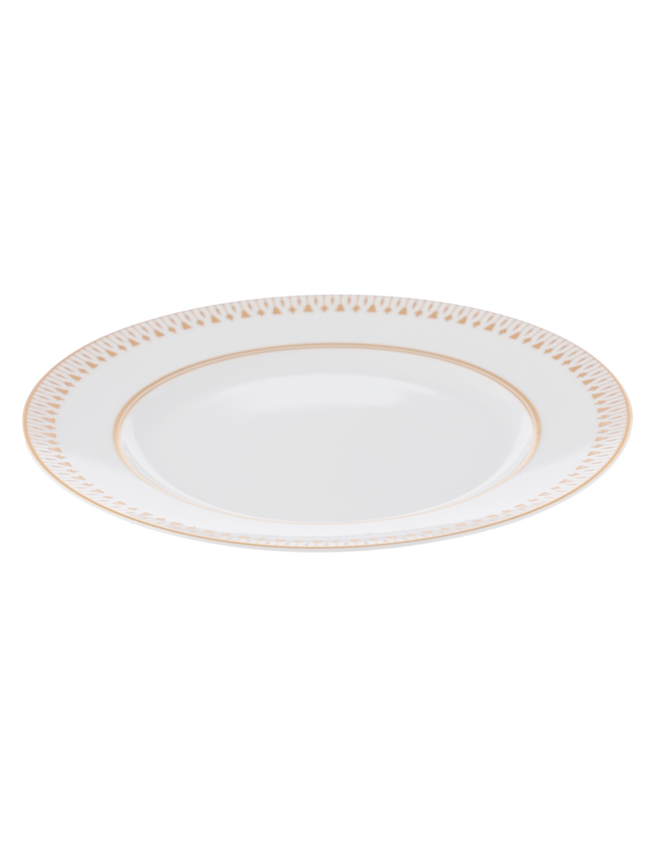Plato trinche Soleil Levant de porcelana