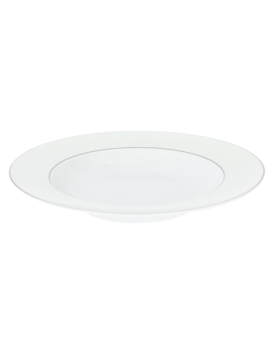 Plato sopa Dune de porcelana