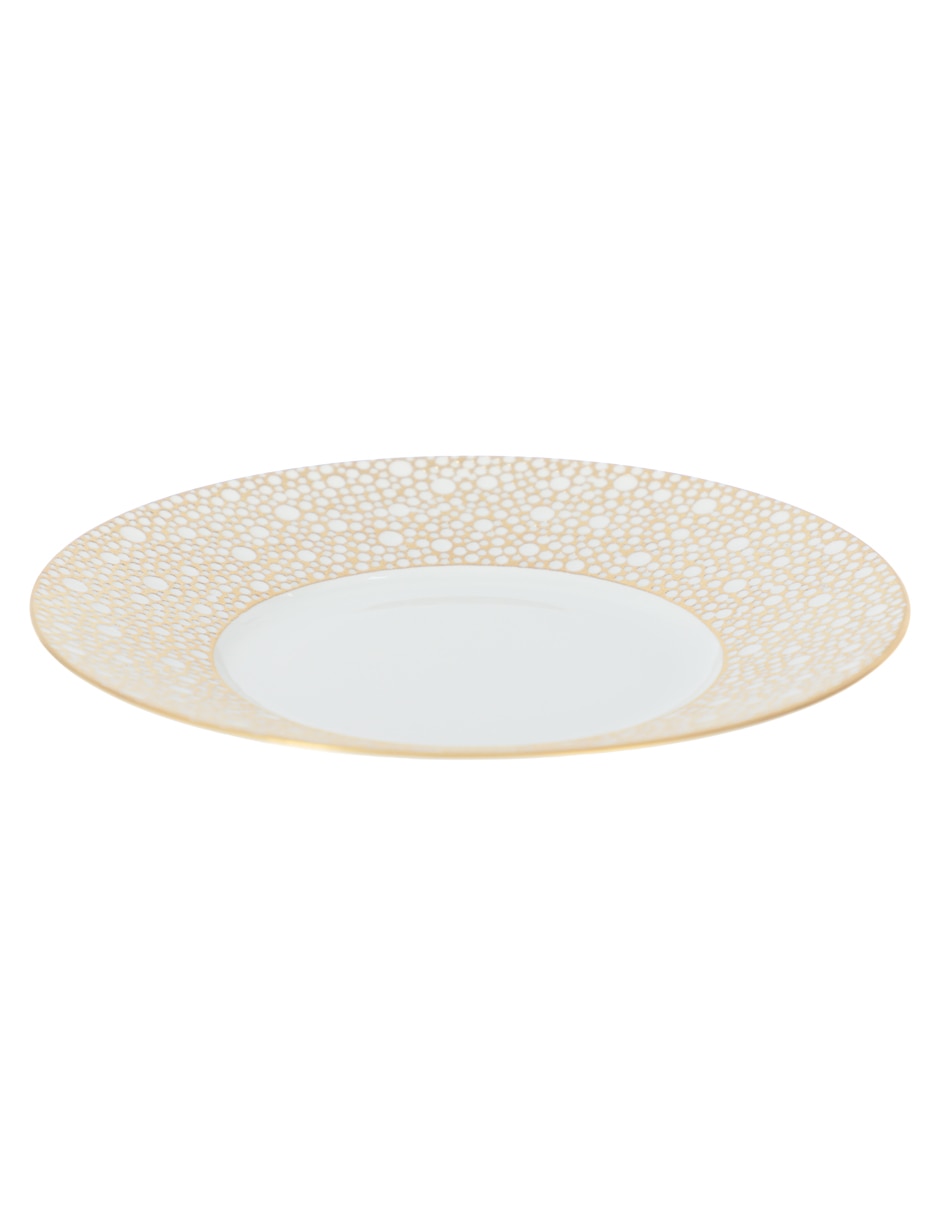 Plato pan Ecume Mordoré de porcelana Plato pan Ecume Mordoré de porcelana