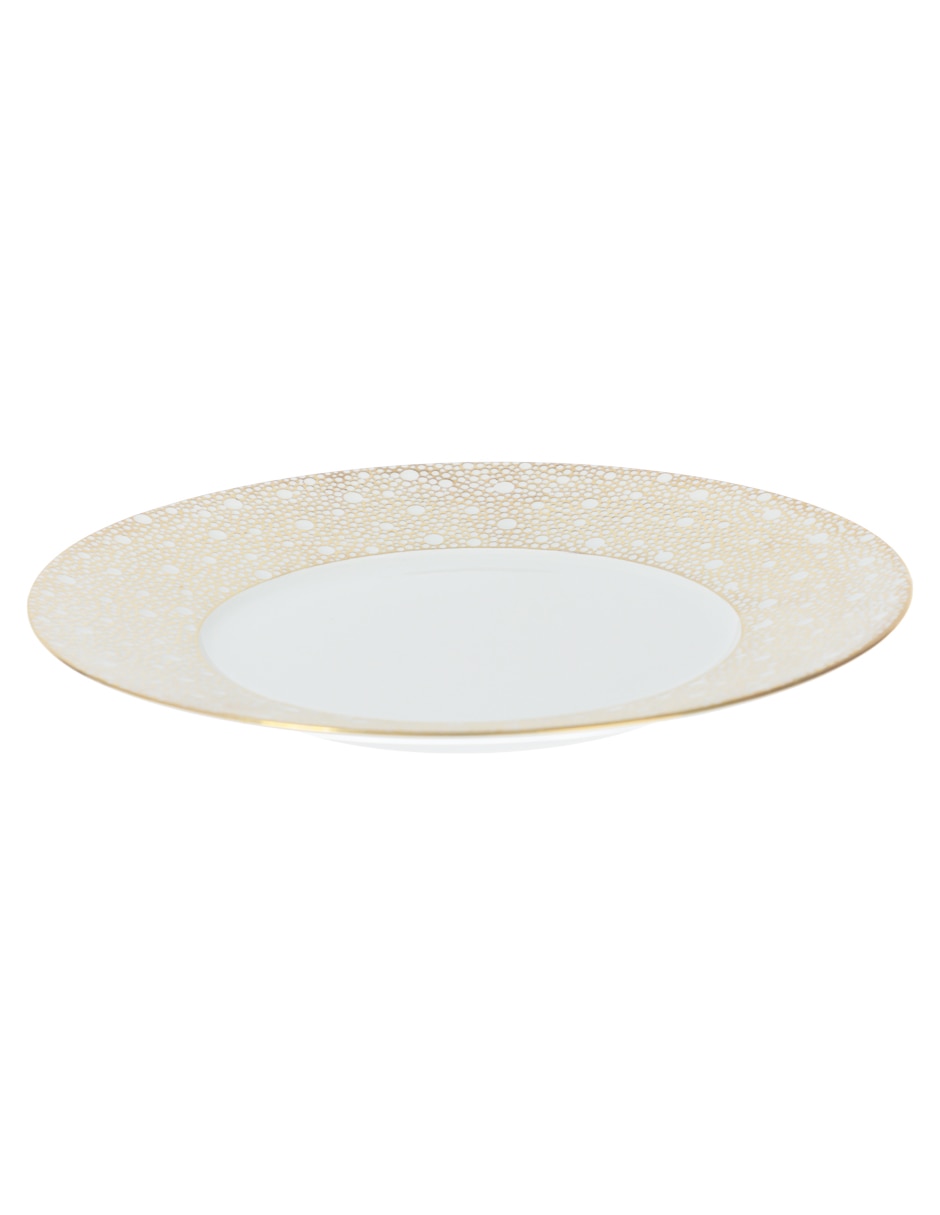 Plato trinche Ecume Mordoré de porcelana Plato trinche Ecume Mordoré de porcelana