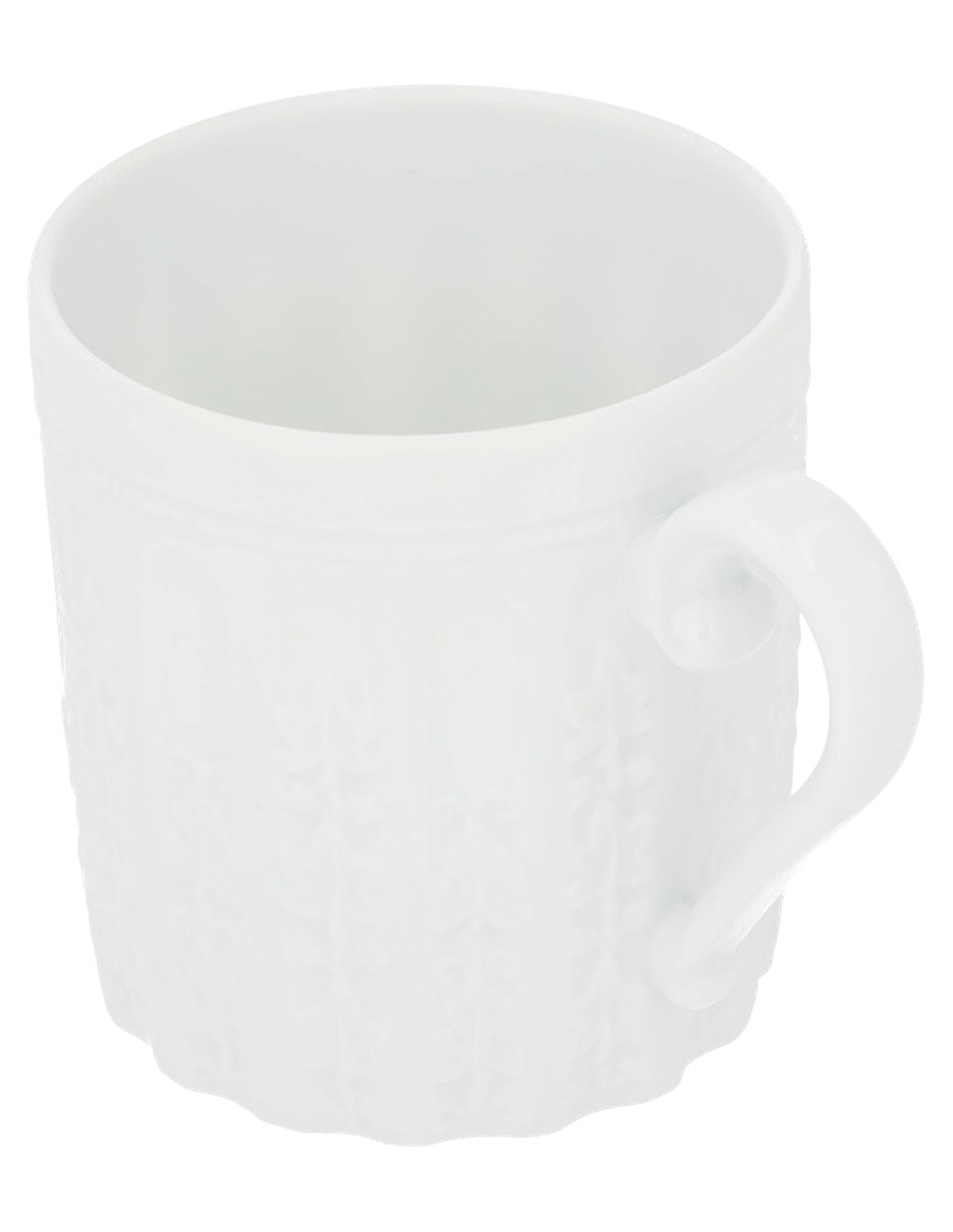 Taza americana Louvre Blanc 4