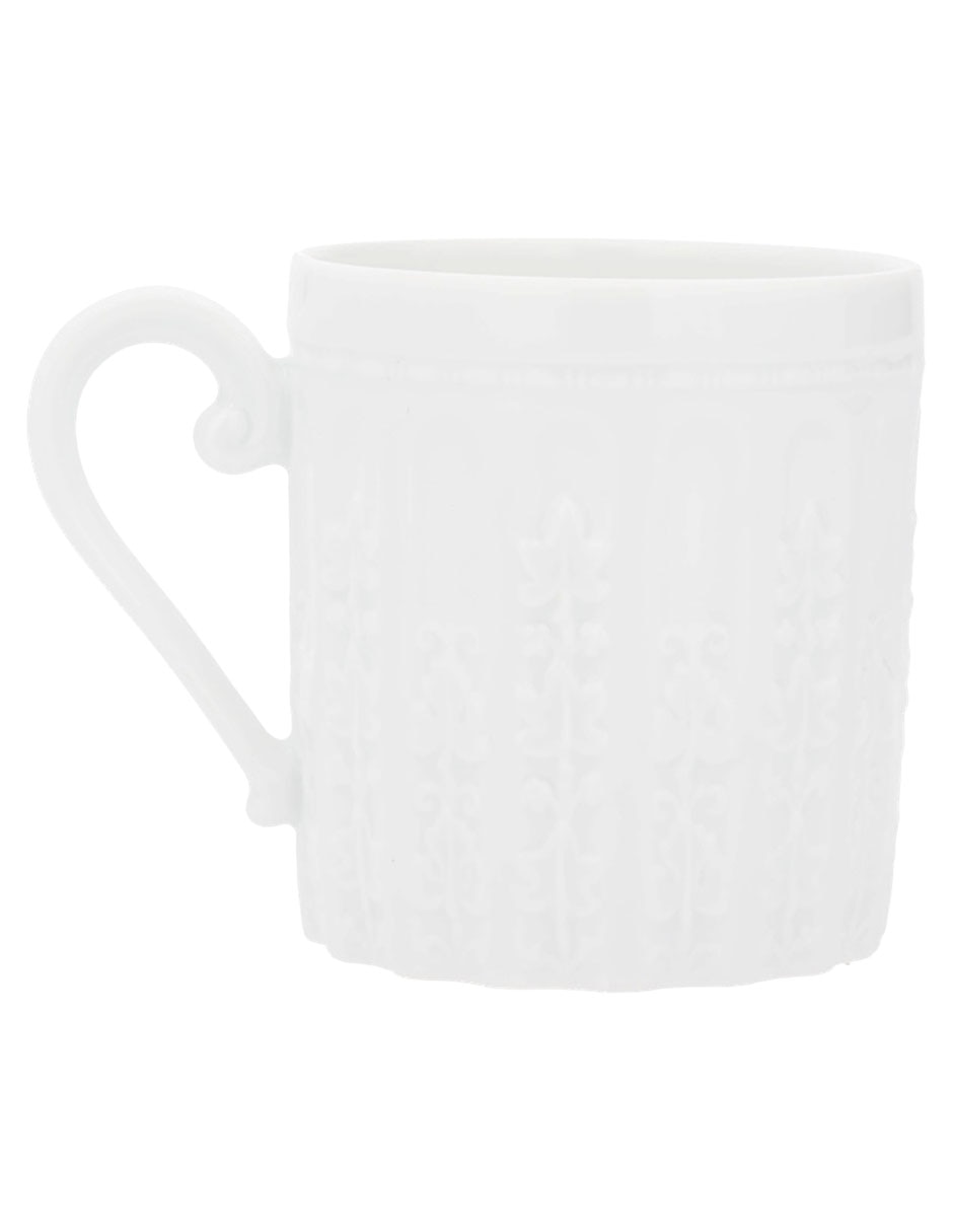Taza americana Louvre Blanc 3