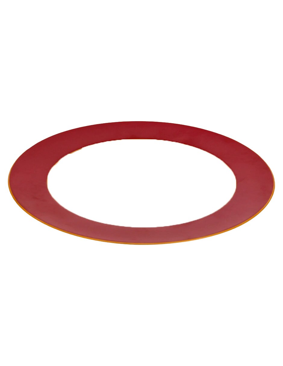 Plato base Opaline Sanguine de porcelana Plato base Opaline Sanguine de porcelana